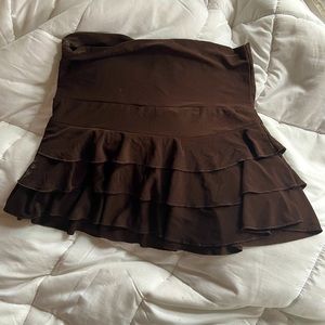 y2k fairycore mini skirt whimsical layers